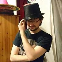 Joshua Coyle in a Top Hat